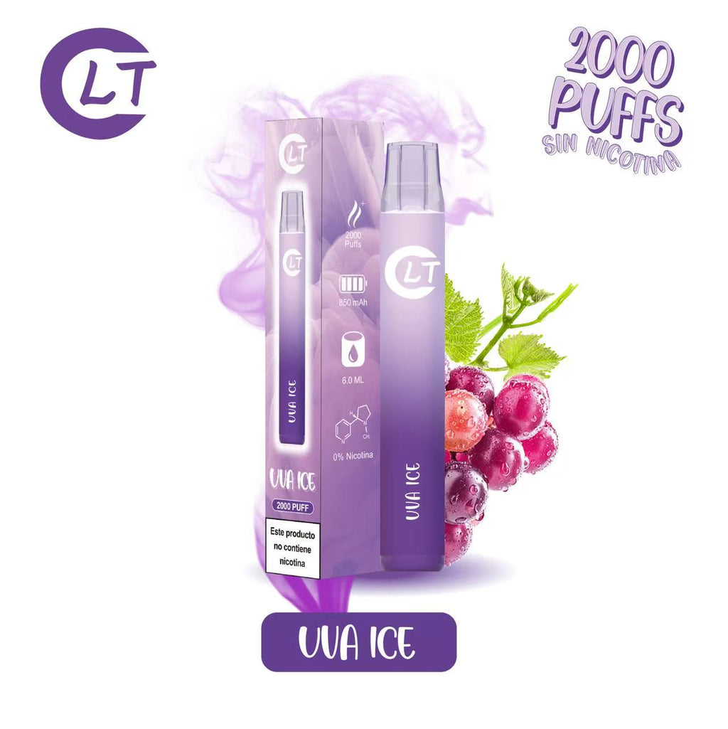 LT Vaper sin nincotina desechable de sabores 2000 caladas de puro sabor, disfruta de la mejor experiencia de vapeo con LT