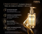 Forvil Tratamiento Capilar Profesional – Reparación, Hidratación y Cuidado del Cuero Cabelludo (Aceite, Serum, Mascarilla y Champú)