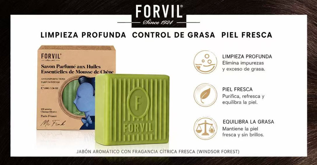 Forvil Tratamiento Capilar Profesional – Reparación, Hidratación y Cuidado del Cuero Cabelludo (Aceite, Serum, Mascarilla y Champú)