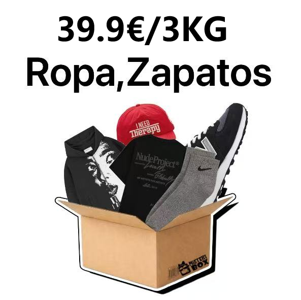 Caja Misteriosa Paquete Sorpresa 39.9€/3KG Paquetes Devoluciones De Pedidos por Correo En Lotes, Productos de Textil, ropa, zapatos