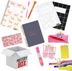 Caja Misteriosa de Papelería Cute: Sorpresa de Artículos Escolares & Oficina ✏️📒