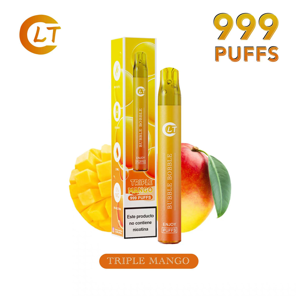 LT Vaper sin nincotina desechable de sabores en 999 caladas de puro sabor, disfruta de la mejor experiencia de vapeo con LT