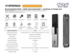 Cerradura inteligente con reconocimiento facial + huella + APP (C3 / H17 / H18 / H20)